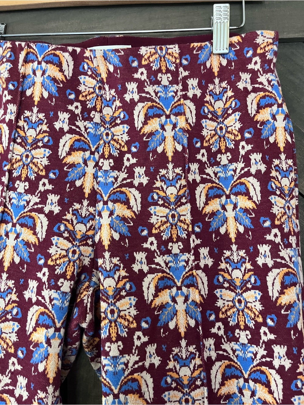 Anthropologie Maeve The Margot Kick-Flare Cropped Pants, XS, Pull on Elastic - Picture 4 of 6
